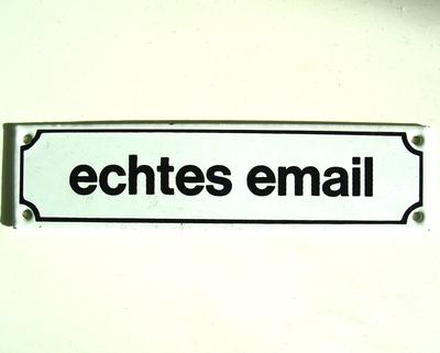 echtes email